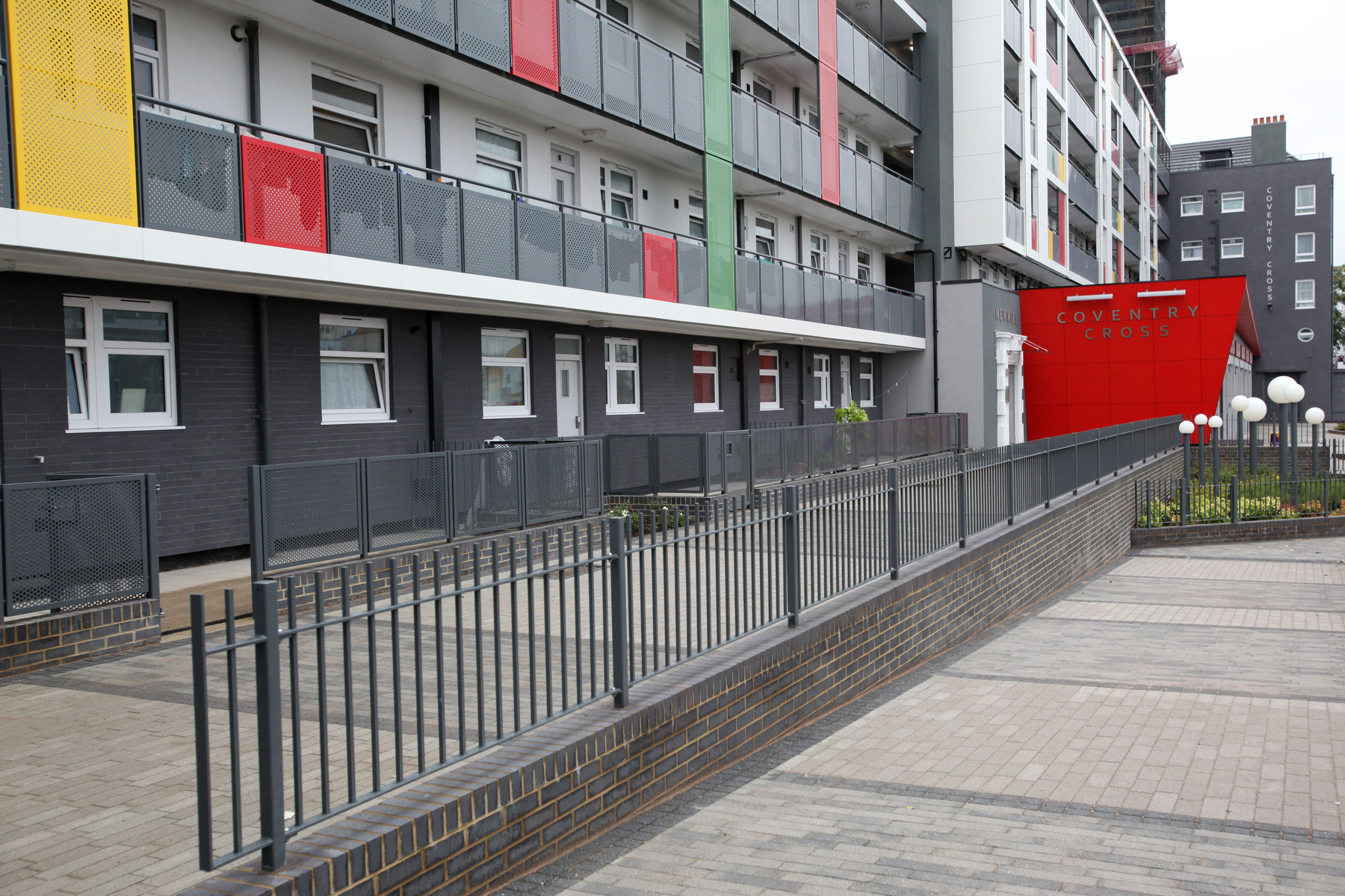 Flats on the Coventry Cross estate